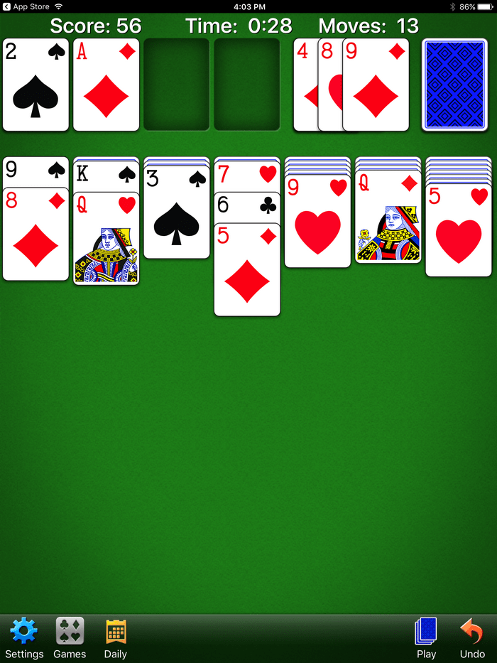 Solitaire by MobilityWare The Classic Game You Love with a Modern